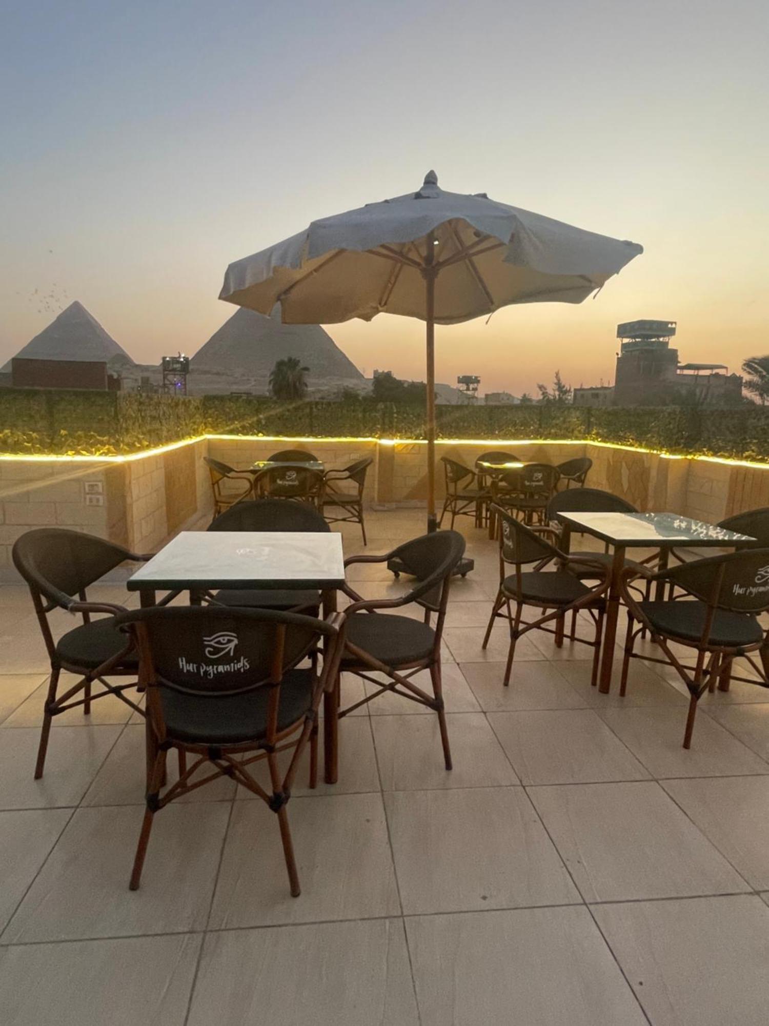 Hur Pyramids Land Inn Kafret el-Gabal Exterior foto